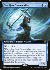 Sea Gate Stormcaller (Extended Art) [Zendikar Rising] | Gate City Games LLC