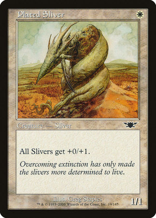 Plated Sliver [Legions] | Gate City Games LLC