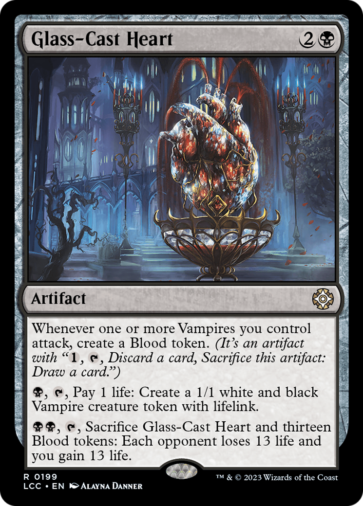 Glass-Cast Heart [The Lost Caverns of Ixalan Commander] | Gate City Games LLC