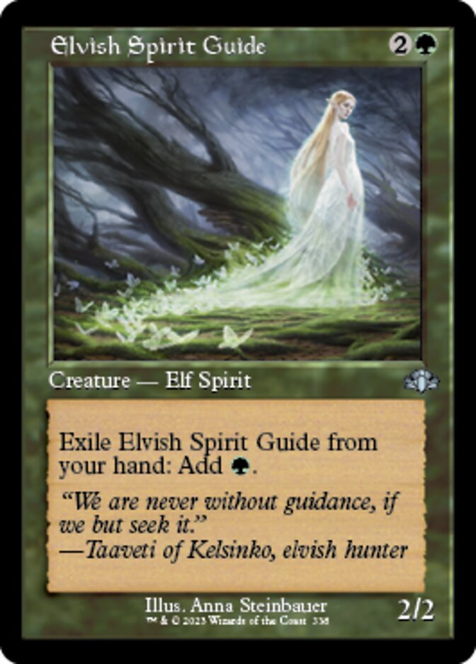 Elvish Spirit Guide (Retro) [Dominaria Remastered] | Gate City Games LLC