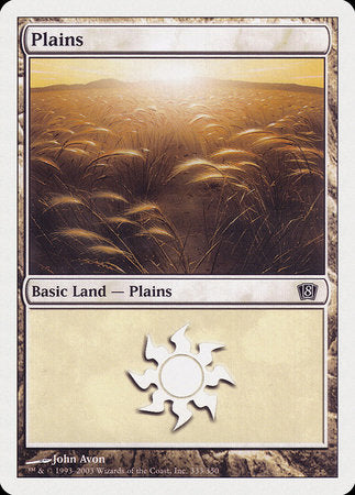 Plains (333) [Eighth Edition] | Gate City Games LLC