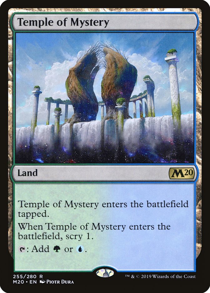 Temple of Mystery [Core Set 2020] | Gate City Games LLC