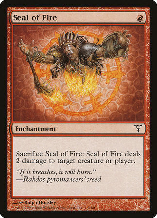 Seal of Fire [Dissension] | Gate City Games LLC