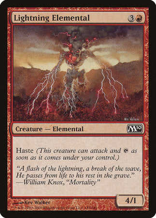 Lightning Elemental [Magic 2010] | Gate City Games LLC