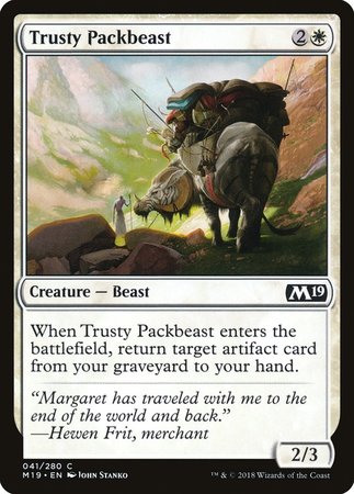 Trusty Packbeast [Core Set 2019] | Gate City Games LLC