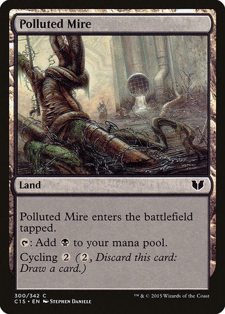 Polluted Mire [Commander 2015] | Gate City Games LLC