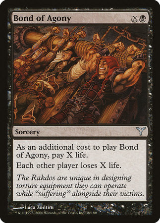 Bond of Agony [Dissension] | Gate City Games LLC