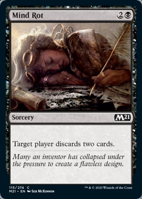 Mind Rot [Core Set 2021] | Gate City Games LLC