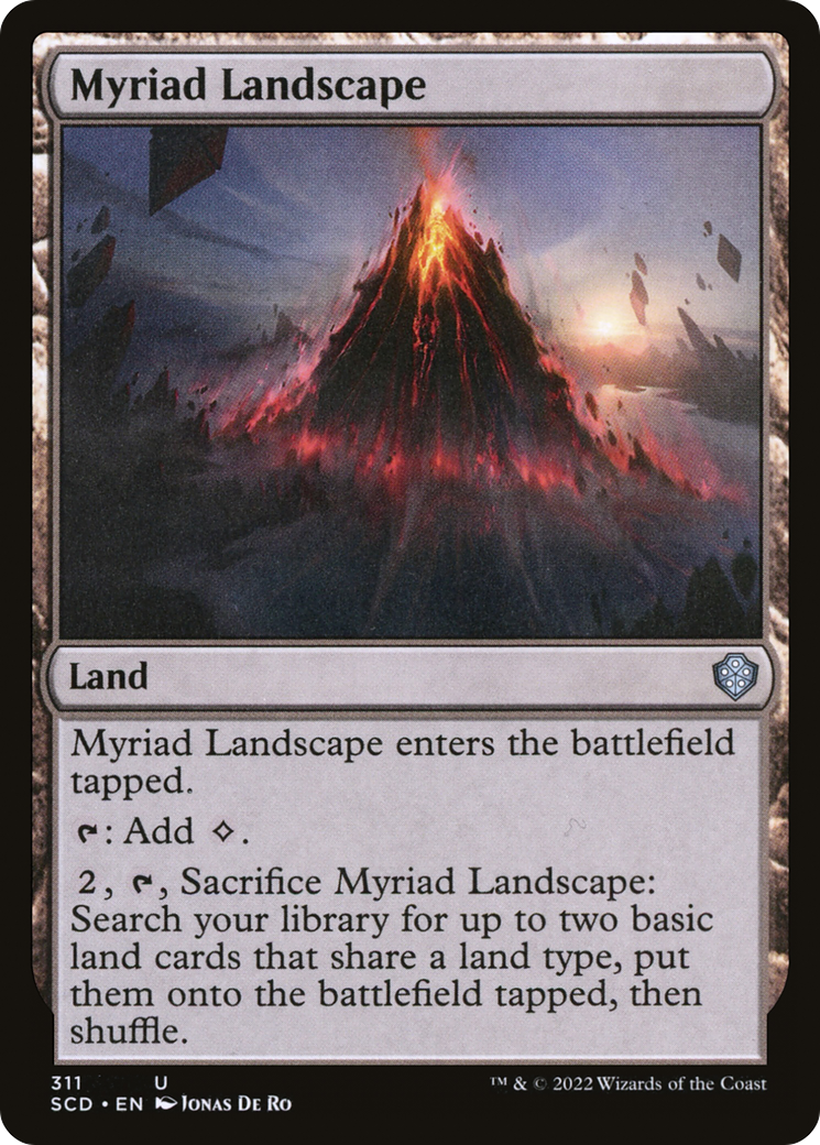 Myriad Landscape [Starter Commander Decks] | Gate City Games LLC