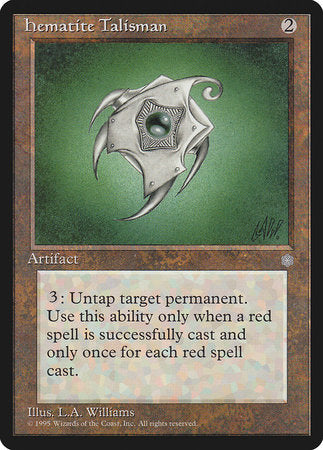 Hematite Talisman [Ice Age] | Gate City Games LLC