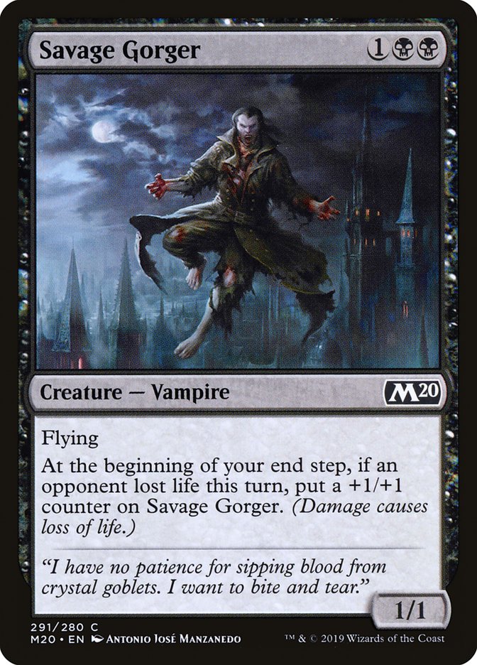 Savage Gorger [Core Set 2020] | Gate City Games LLC