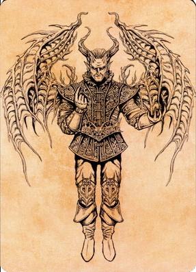 Raphael, Fiendish Savior Art Card (75) [Commander Legends: Battle for Baldur's Gate Art Series] | Gate City Games LLC