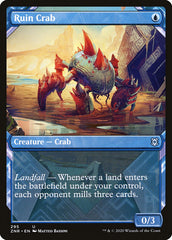 Ruin Crab (Showcase) [Zendikar Rising] | Gate City Games LLC