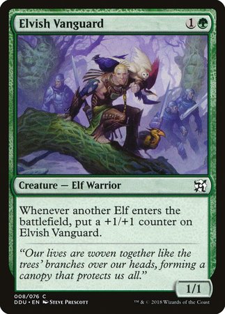 Elvish Vanguard [Duel Decks: Elves vs. Inventors] | Gate City Games LLC