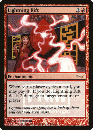 Lightning Rift [Friday Night Magic 2004] | Gate City Games LLC