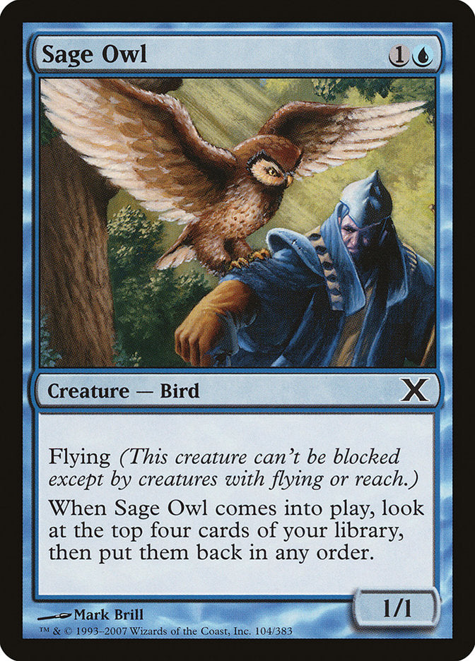 Sage Owl [Tenth Edition] | Gate City Games LLC