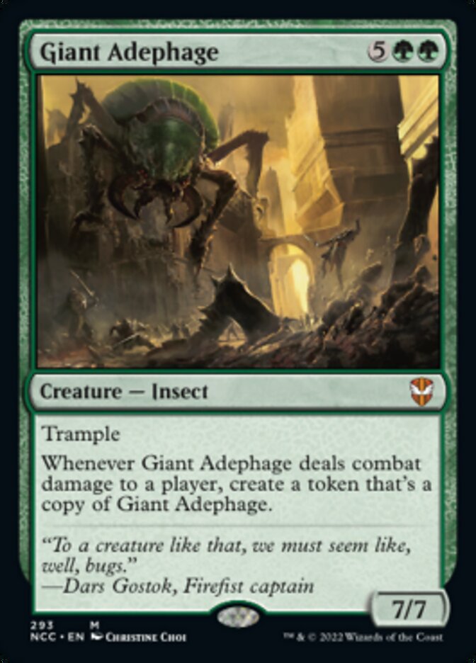 Giant Adephage [Streets of New Capenna Commander] | Gate City Games LLC