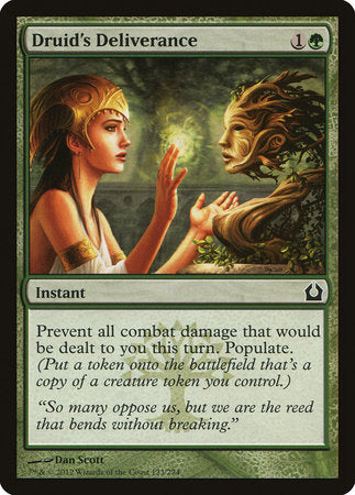 Druid's Deliverance [Return to Ravnica] | Gate City Games LLC