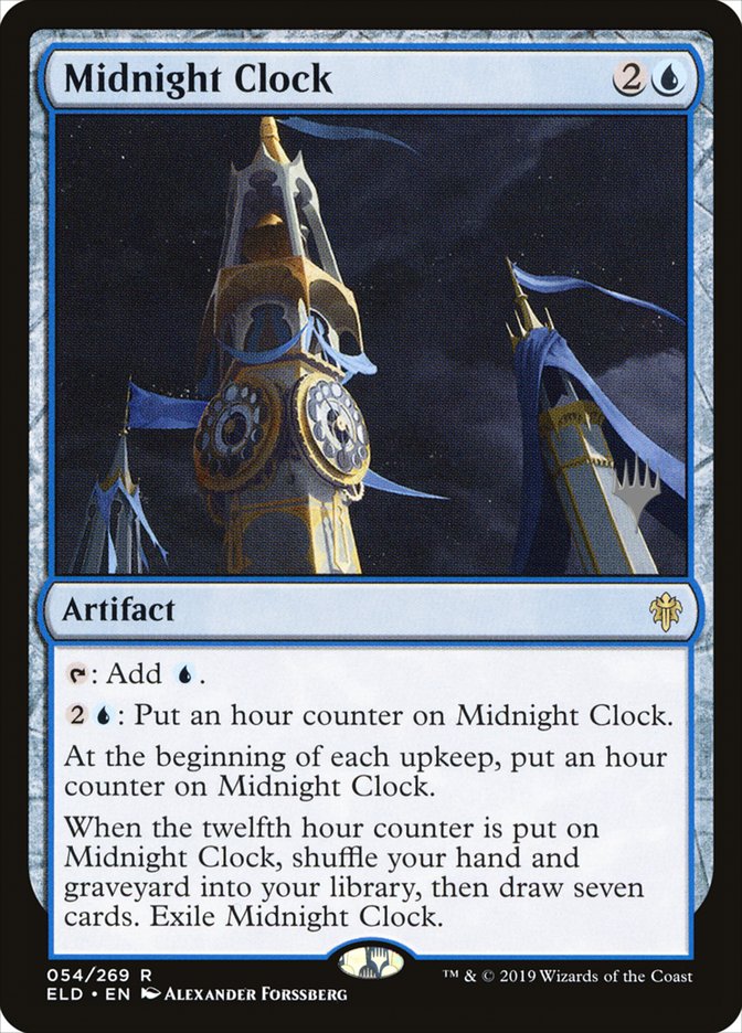 Midnight Clock (Promo Pack) [Throne of Eldraine Promos] | Gate City Games LLC