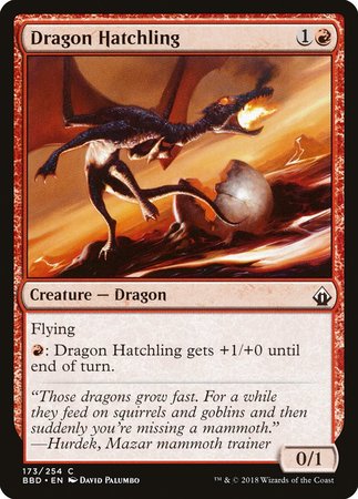 Dragon Hatchling [Battlebond] | Gate City Games LLC