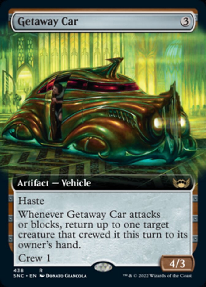 Getaway Car (Extended Art) [Streets of New Capenna] | Gate City Games LLC