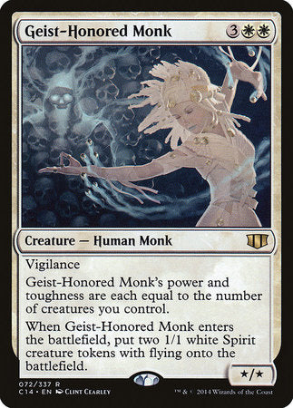 Geist-Honored Monk [Commander 2014] | Gate City Games LLC