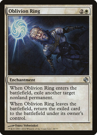 Oblivion Ring [Duel Decks: Venser vs. Koth] | Gate City Games LLC