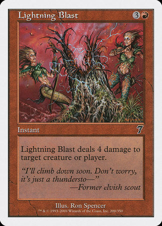 Lightning Blast [Seventh Edition] | Gate City Games LLC
