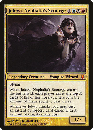 Jeleva, Nephalia's Scourge [Commander 2013] | Gate City Games LLC