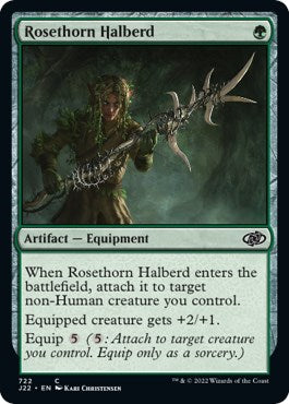 Rosethorn Halberd [Jumpstart 2022] | Gate City Games LLC