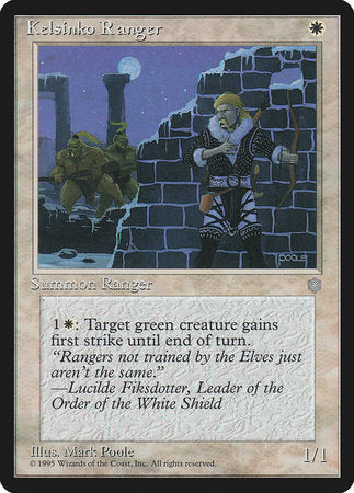 Kelsinko Ranger [Ice Age] | Gate City Games LLC