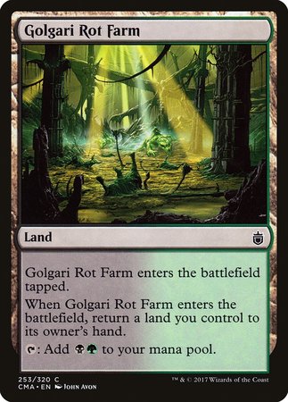 Golgari Rot Farm [Commander Anthology] | Gate City Games LLC