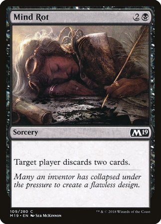 Mind Rot [Core Set 2019] | Gate City Games LLC