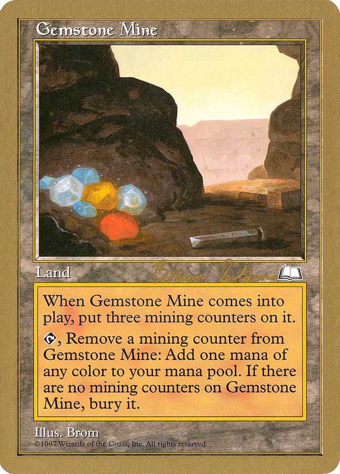 Gemstone Mine (Brian Selden) [World Championship Decks 1998] | Gate City Games LLC