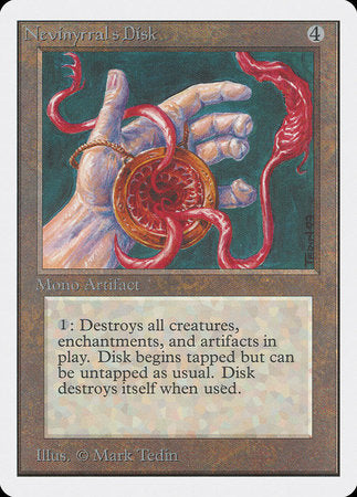Nevinyrral's Disk [Unlimited Edition] | Gate City Games LLC