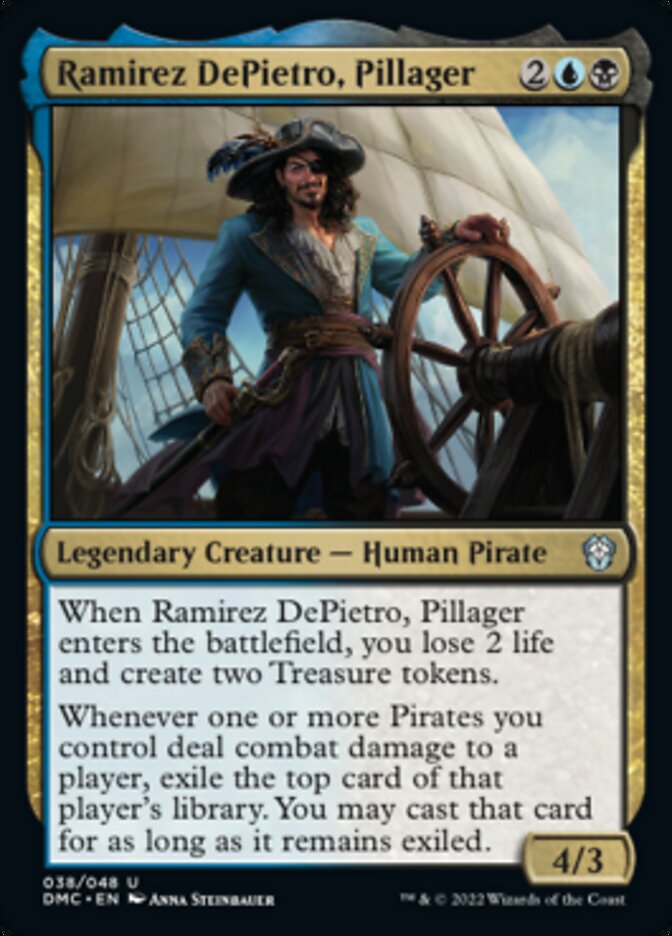 Ramirez DePietro, Pillager [Dominaria United Commander] | Gate City Games LLC