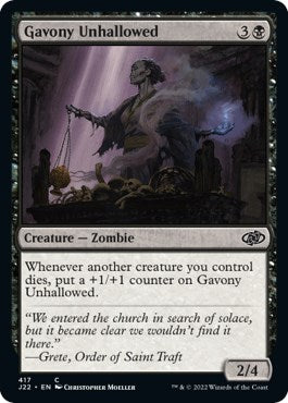 Gavony Unhallowed [Jumpstart 2022] | Gate City Games LLC
