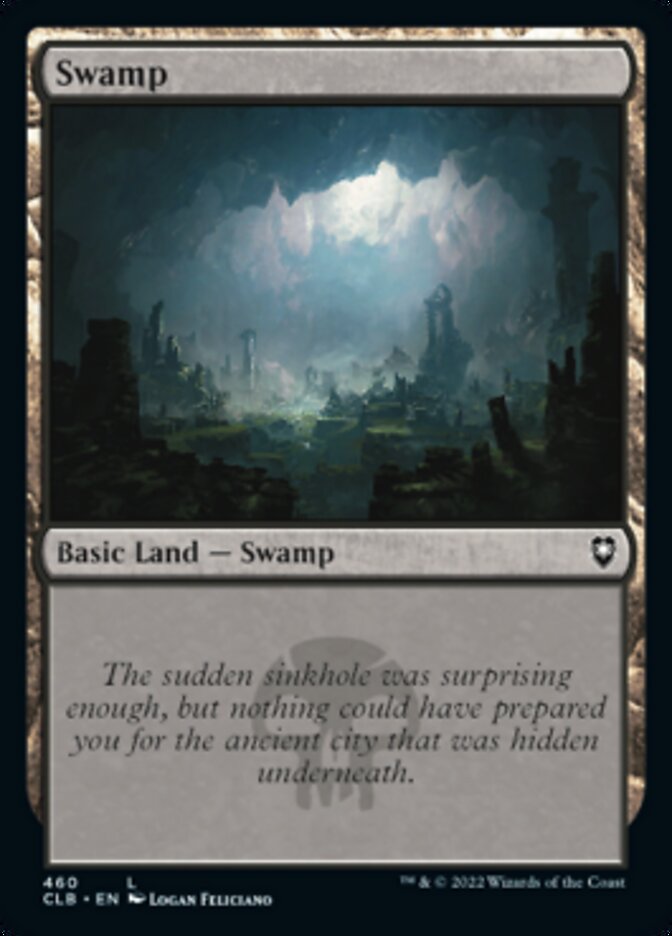 Swamp (460) [Commander Legends: Battle for Baldur's Gate] | Gate City Games LLC