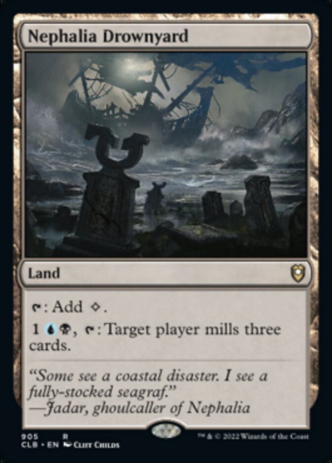 Nephalia Drownyard [Commander Legends: Battle for Baldur's Gate] | Gate City Games LLC