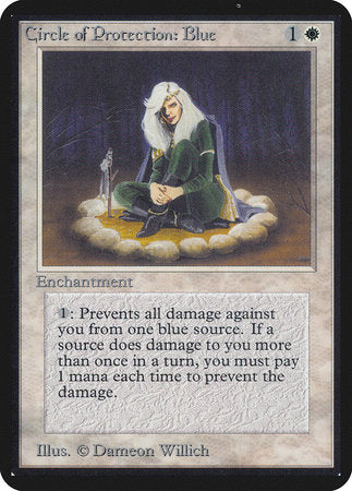 Circle of Protection: Blue [Limited Edition Alpha] | Gate City Games LLC