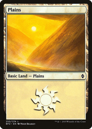 Plains (250) [Battle for Zendikar] | Gate City Games LLC