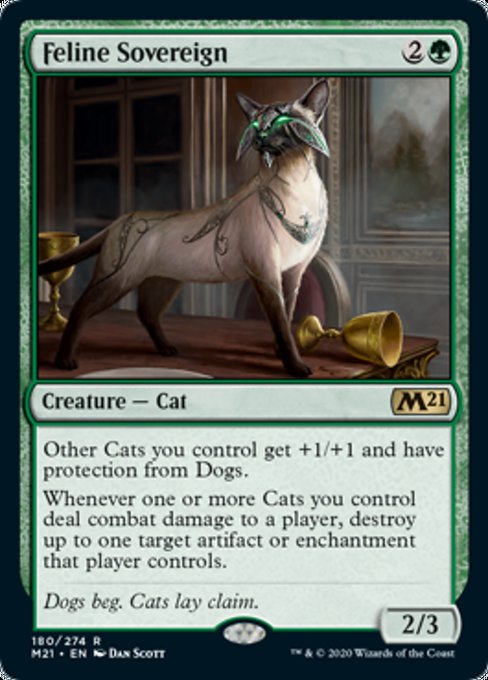 Feline Sovereign [Core Set 2021] | Gate City Games LLC