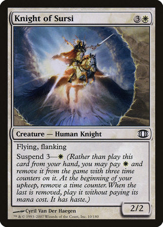 Knight of Sursi [Future Sight] | Gate City Games LLC