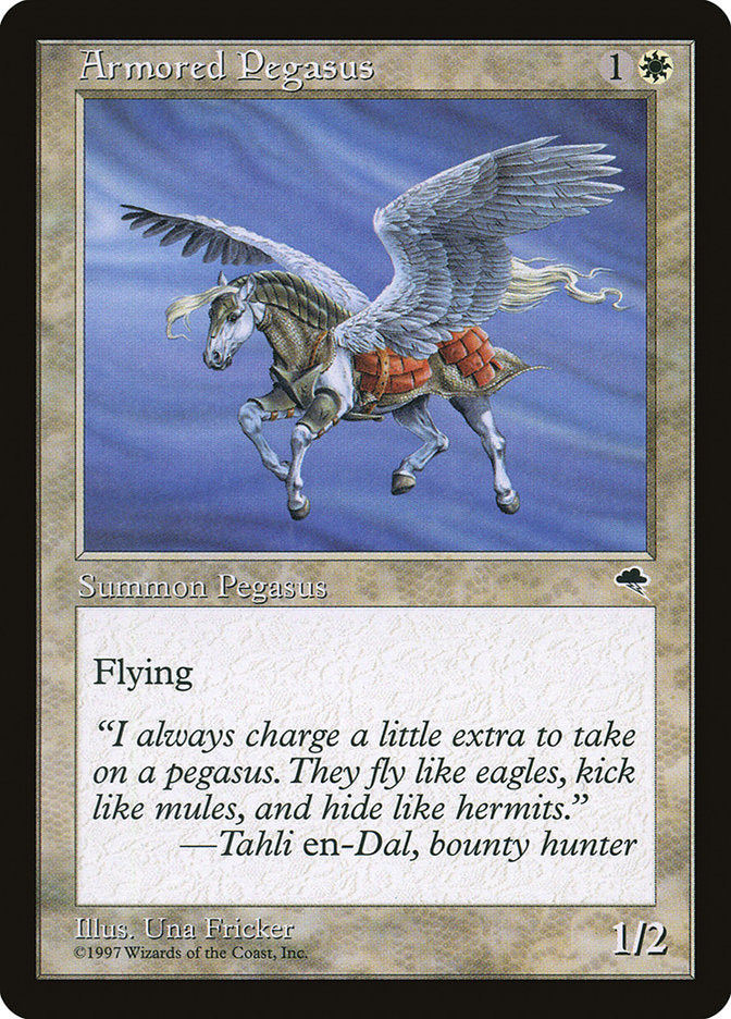 Armored Pegasus [Tempest] | Gate City Games LLC
