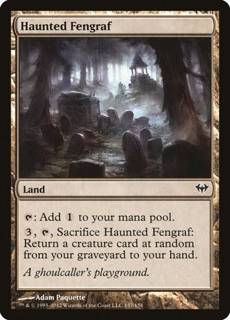 Haunted Fengraf [Dark Ascension] | Gate City Games LLC