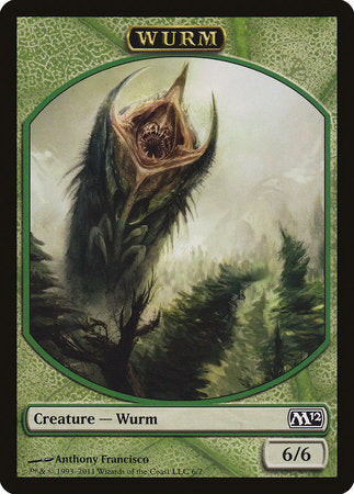 Wurm Token [Magic 2012 Tokens] | Gate City Games LLC