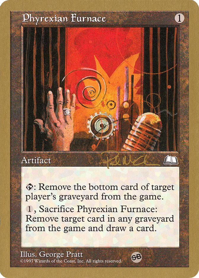 Phyrexian Furnace (Paul McCabe) (SB) [World Championship Decks 1997] | Gate City Games LLC