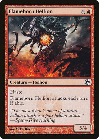 Flameborn Hellion [Scars of Mirrodin] | Gate City Games LLC