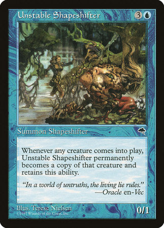 Unstable Shapeshifter [Tempest] | Gate City Games LLC