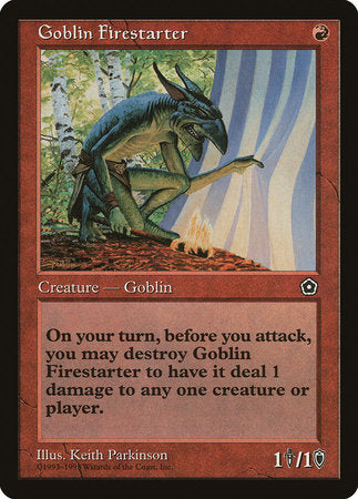 Goblin Firestarter [Portal Second Age] | Gate City Games LLC